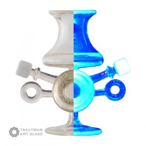 Trautman Boro Glass Rod TAG-033-064 Blue V/ 1st 0,26 €/g