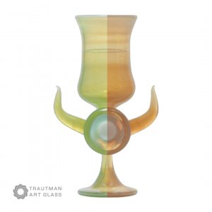Trautman Boro Glass Rod TAG-033-070 Sunset Slyme 1Q (CFL reactiv)