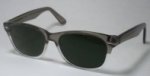 Wale 11-1026E-SB Grey/Clear 'Geek' Designer Frame Safety Glasses