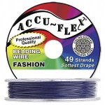 1m Beading Wire Lilac 0.61mm