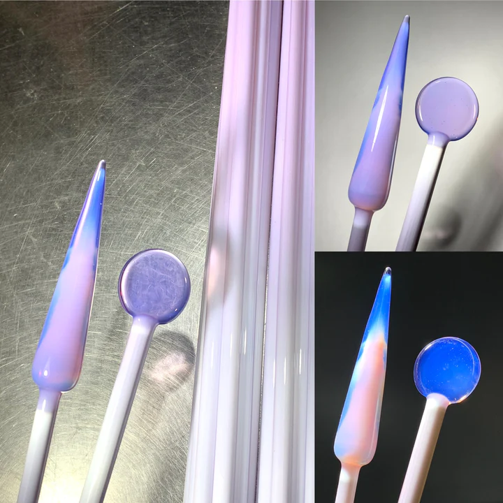 Greasy Glass Boro Glass Rod GG33-051 Neo Opal (CFL Color) / 1st 0,25€/g