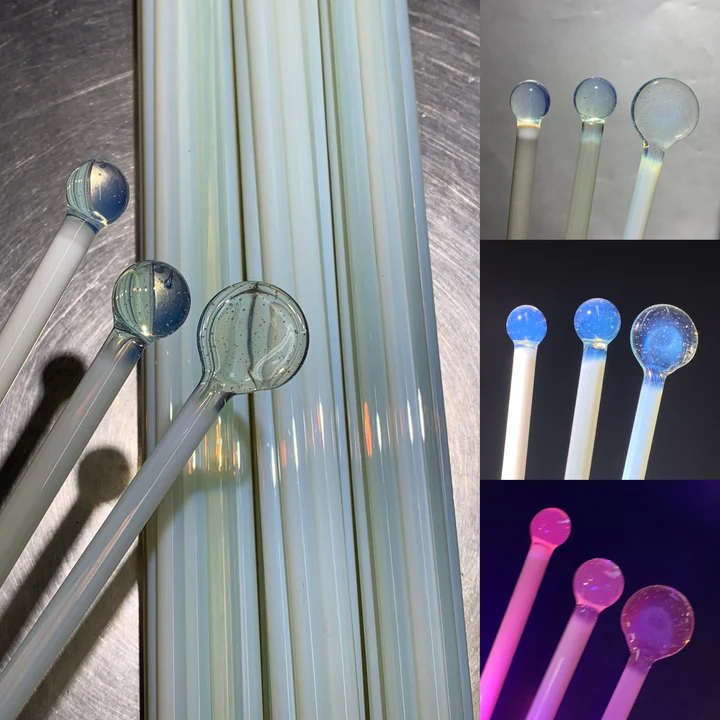 Greasy Glass Boro Glasstab GG33-642 Opal Light, Seconds