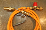 Hot Head Brennerset mit 2,5 Bar Propan Druckminderer