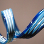 49 grams Trautman Boro Glass Rod TAG-033-063 Dark Blue Slyme 169 €/kg