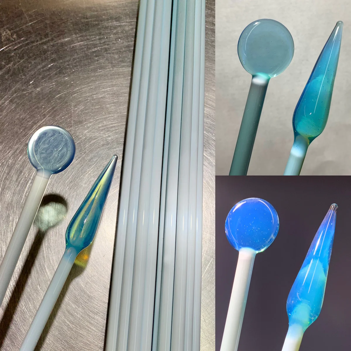 Greasy Glass Boro Glass Rod GG33-021 Marina/ 1st