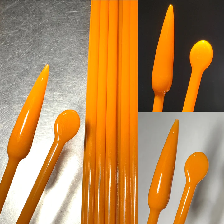 Greasy Glass Boro Glass Rod GG33-121 Pumpkin/ 2nd 0,16€/g