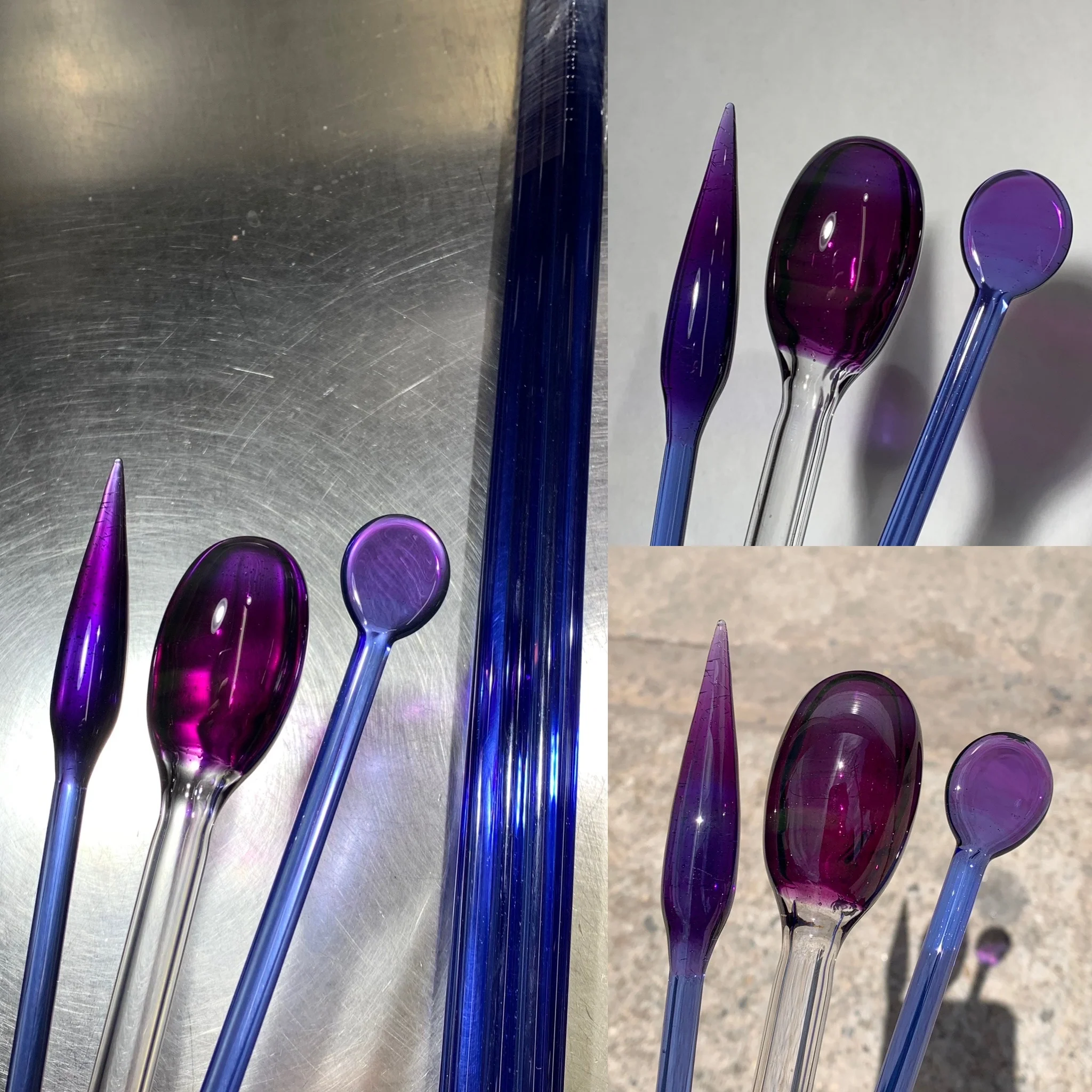 GG33-522 Transparent Gold Purple