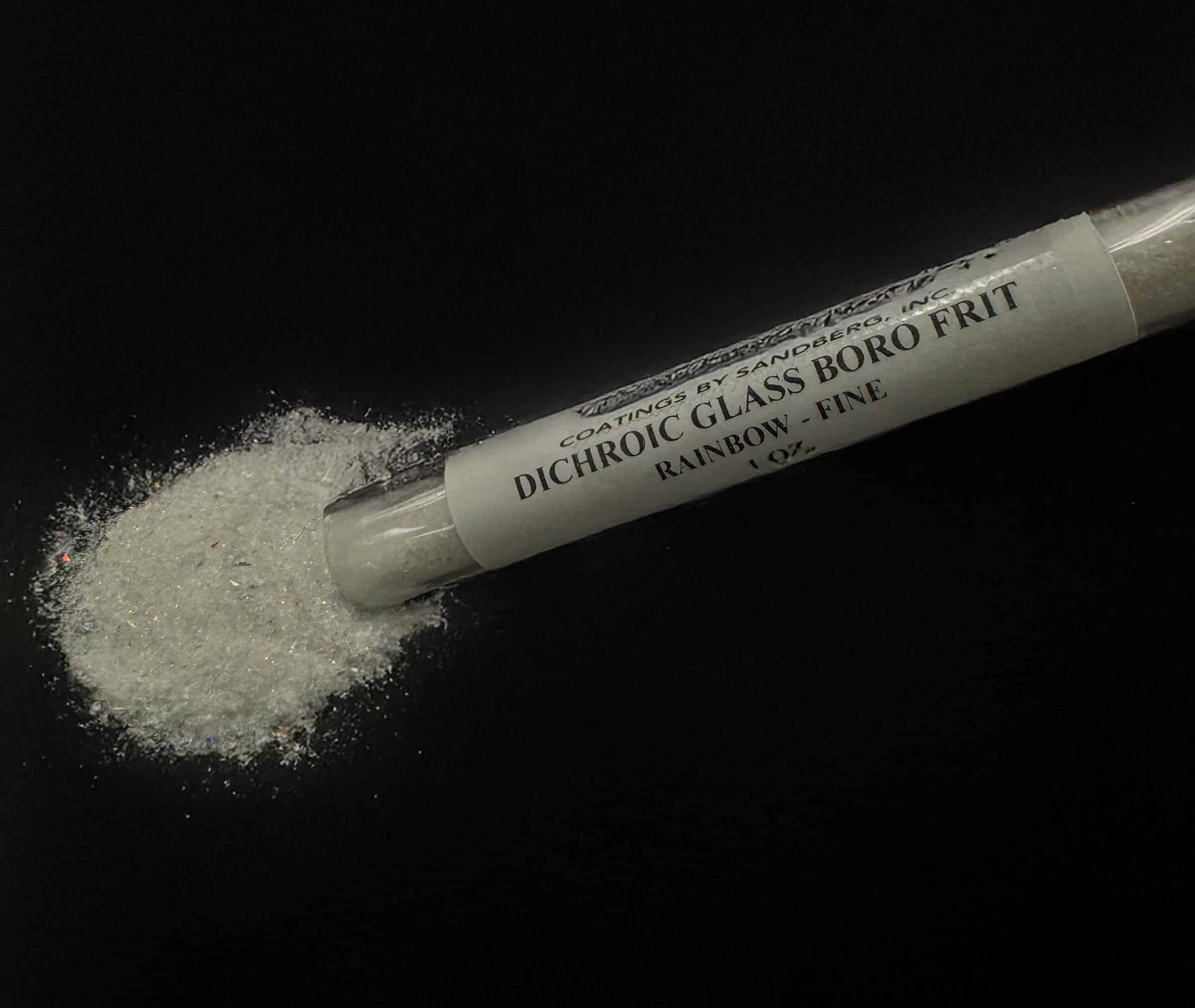 Tube 1 oz Boro Frit - Medium - Rainbow