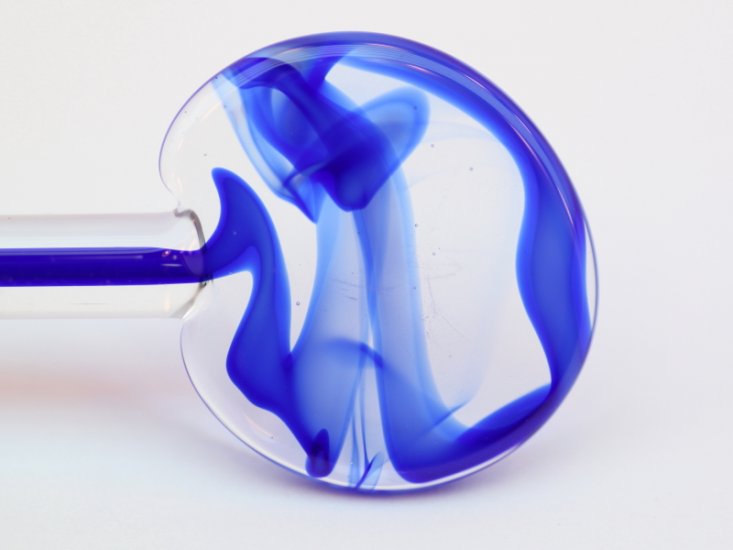 592-248F Blau mit weißem Kern